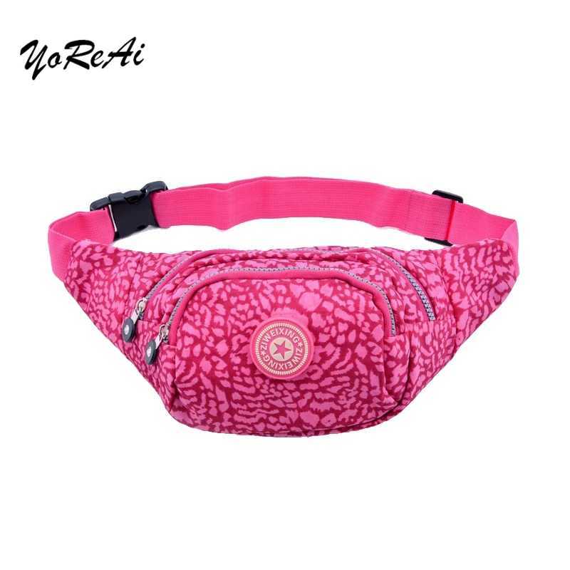 Printed Running Waist Belt Bag Belly Pouch Woman Jogging Pack Feni Hiking Fanny Pack Murse Chest Bag Lady Bumbag Shoulder Bags Z251021