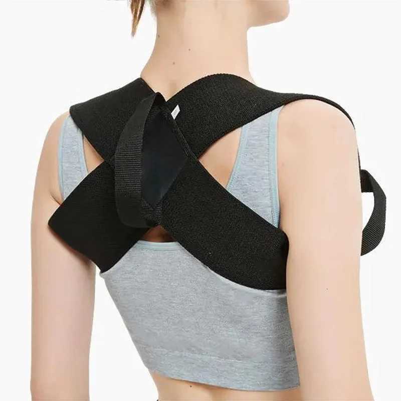 Adjustable Back Shoulder Posture Corrector Belt Clavicle Spine Support Reshape Your Body Home Office Sport Upper Back Neck Brace1 D251021