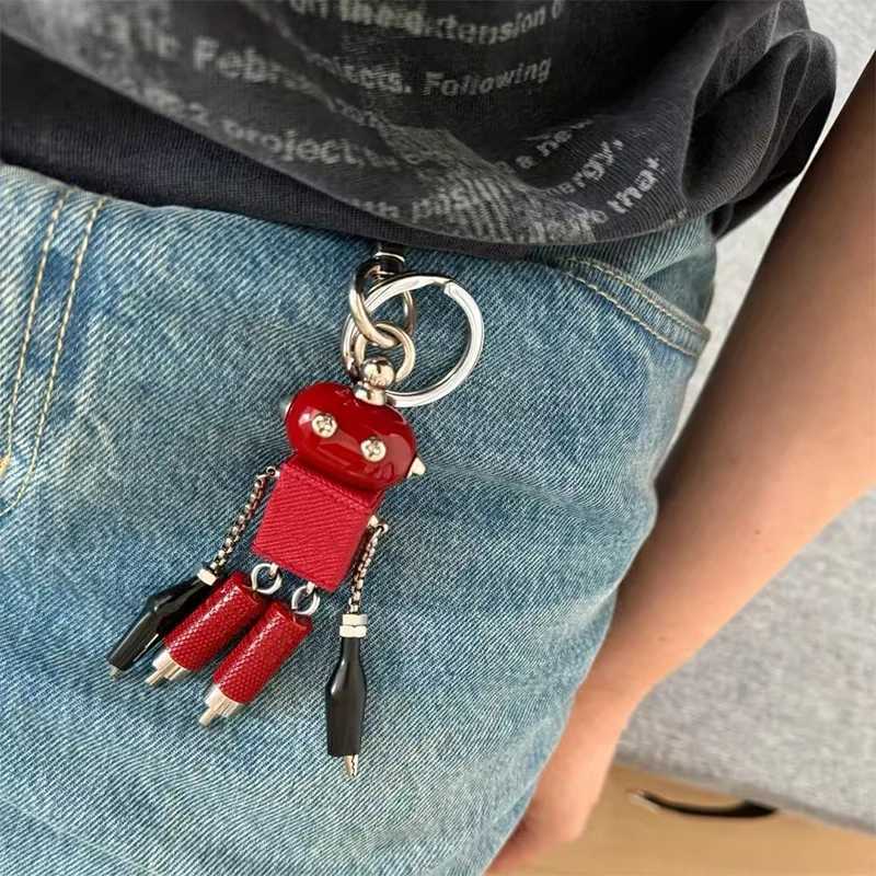 Fashion Keychain Punk Y2k Robot Keychains For Women Bag Pendant Jewelry Trinket Unisex Car Key Ring Key Chain Accessories J251121