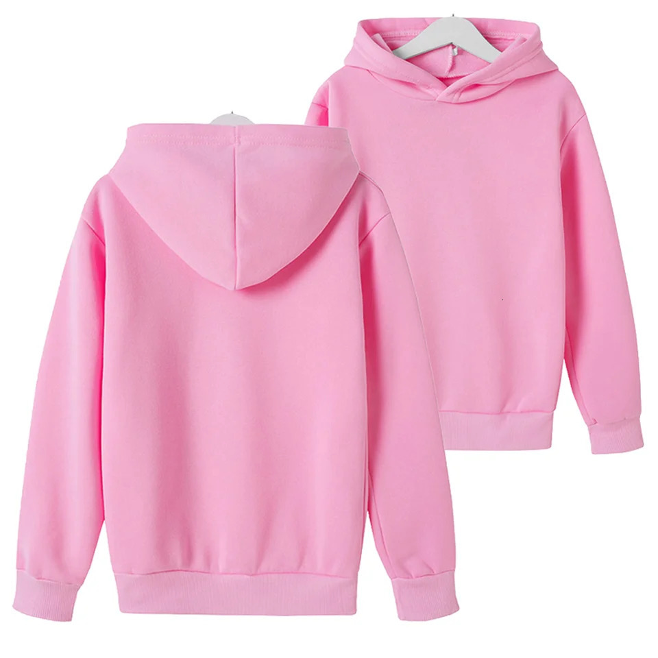 Boy Girls Clothing Hoodie tops Suitable age 312 Childrens Sweatshirt fashion Pink black white red yellow spring autumn coat 251021