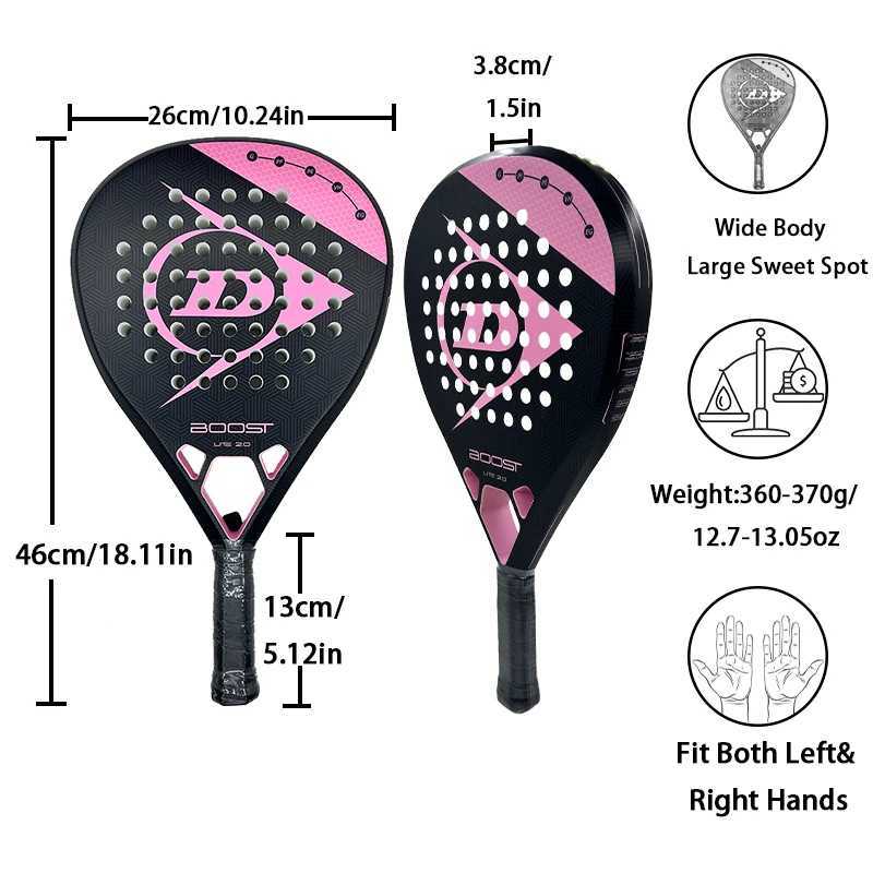 2025 New Padel tennis Racket Carbon fiber EVA foam Professional highend model For Train W251021
