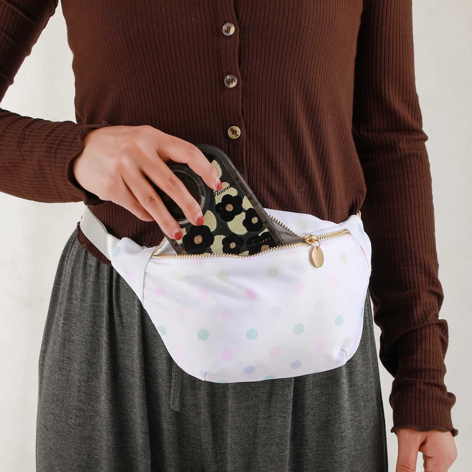 Women Fanny Pack Nylon Belt Bag Fashion Adult Waist Pack Zipper Bum Bag Adjustable Lightweight Multifunction WaterResistant Z251021