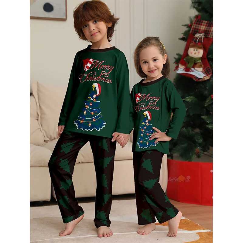2025 Family Matching Christmas Pajamas Adult Kids Baby Xmas Outfits Mother And Daughter Father Son Family Look Pyjamas Clothes L2510216Q35