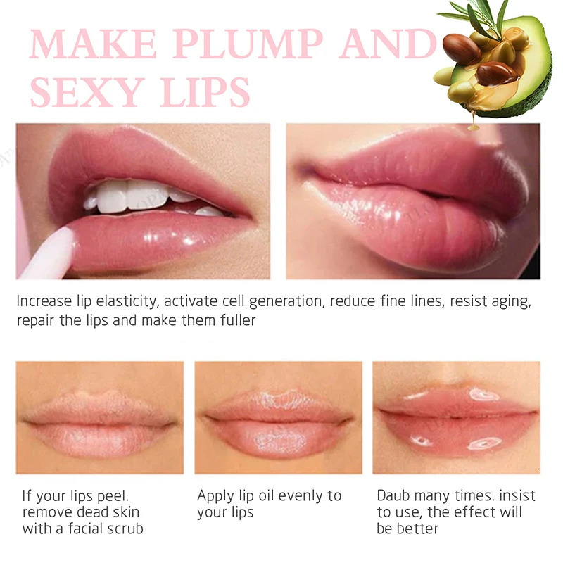 Lip Plumper Serum Extreme Volume Lip Enhancer Liquid Oil Moisturizing Reduce Fine Lines Lip Plumper Gloss Sexy Beauty Makeup 251018
