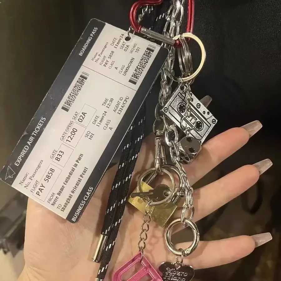 New Creative Series Of Fashionable AccESSories Motorcycle Bags Pendants Chain Decorations Keychains Pendants Phone tags J251121