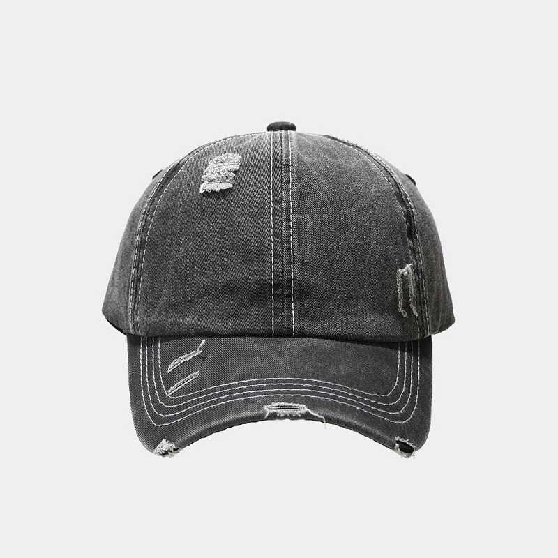 Baseball Cap Womens Large Head Circumference Adjustable Water Wash Duck Tongue Cap Outdoor Sports Cap H251020