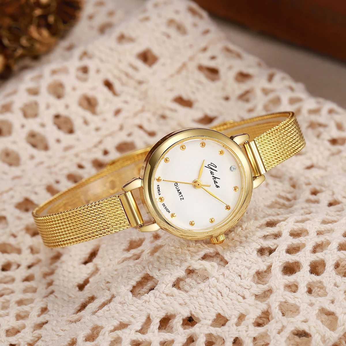 New Arrival Light Luxury Fashion Mesh Dot Quartz for Women for Christmas and Halloween GiftsXJ251021
