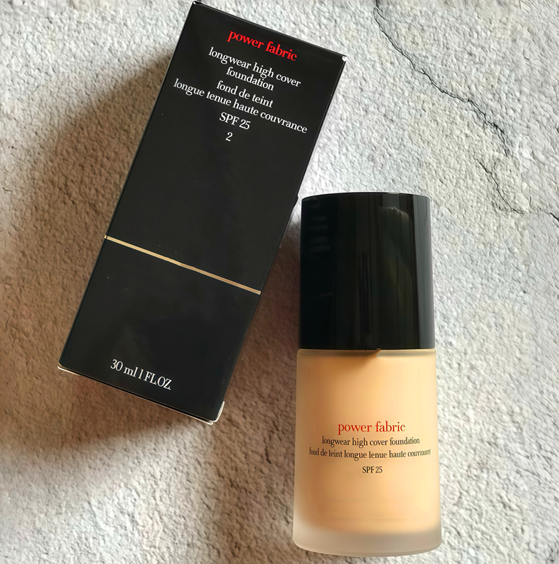 Brand Face Foundation For Girl Women Longwear High Cover Make up Power GIORGIO Fabric SPF25 #02 #03 Color Stock