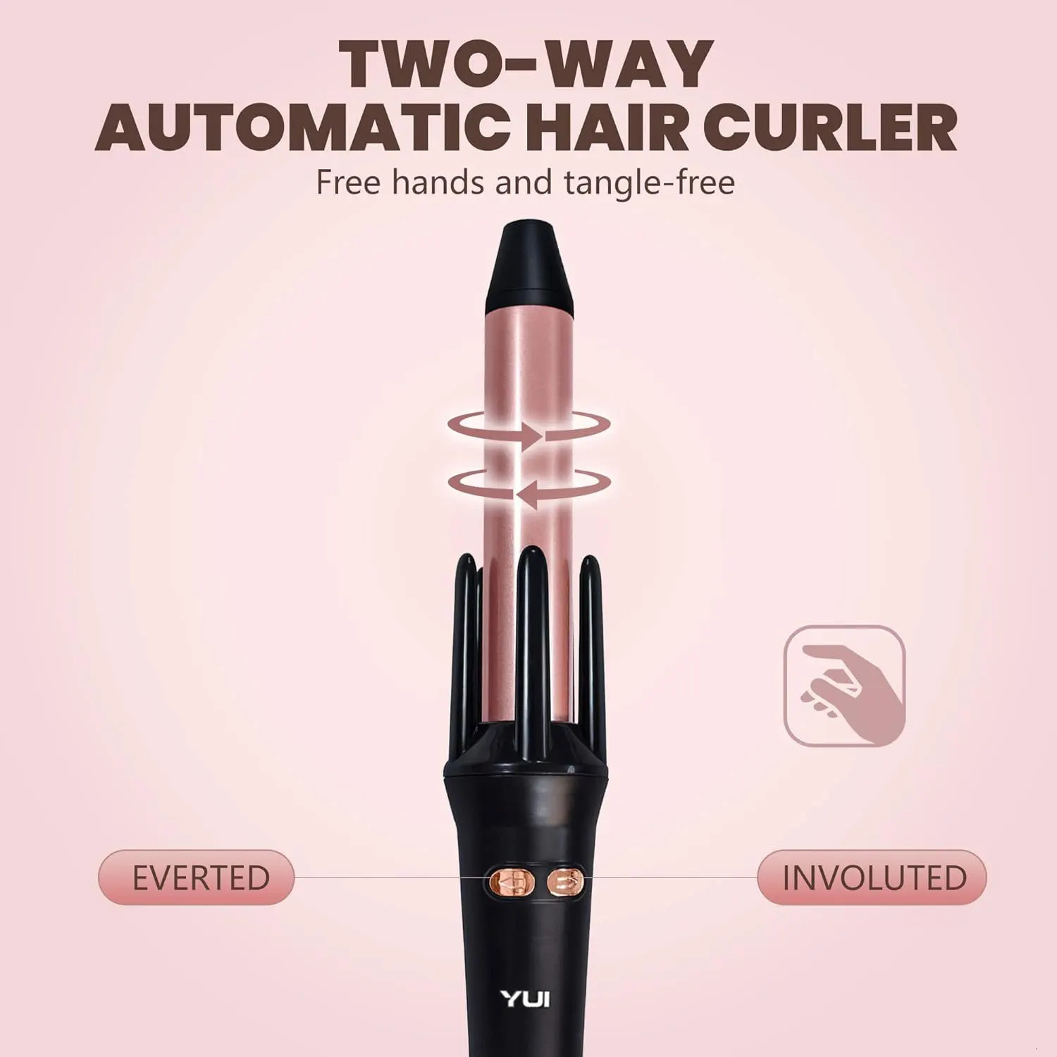 Auto Rotating Ceramic Hair Curler Automatic Curling Iron Styling Tool Hair Iron Curling Wand Air Spin and Curl Curler Hair Waver 251018