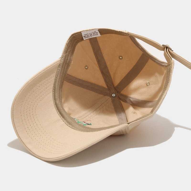 2025 New Custom Solid Color Soft Top Baseball Cap Trendy Unisex Simple Versatile Casual Duckbill Cap Slimming H251020