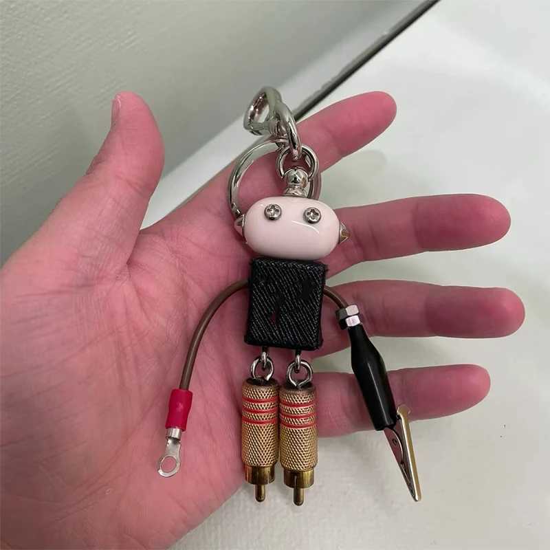 Fashion Keychain Punk Y2k Robot Keychains For Women Bag Pendant Jewelry Trinket Unisex Car Key Ring Key Chain Accessories J251121