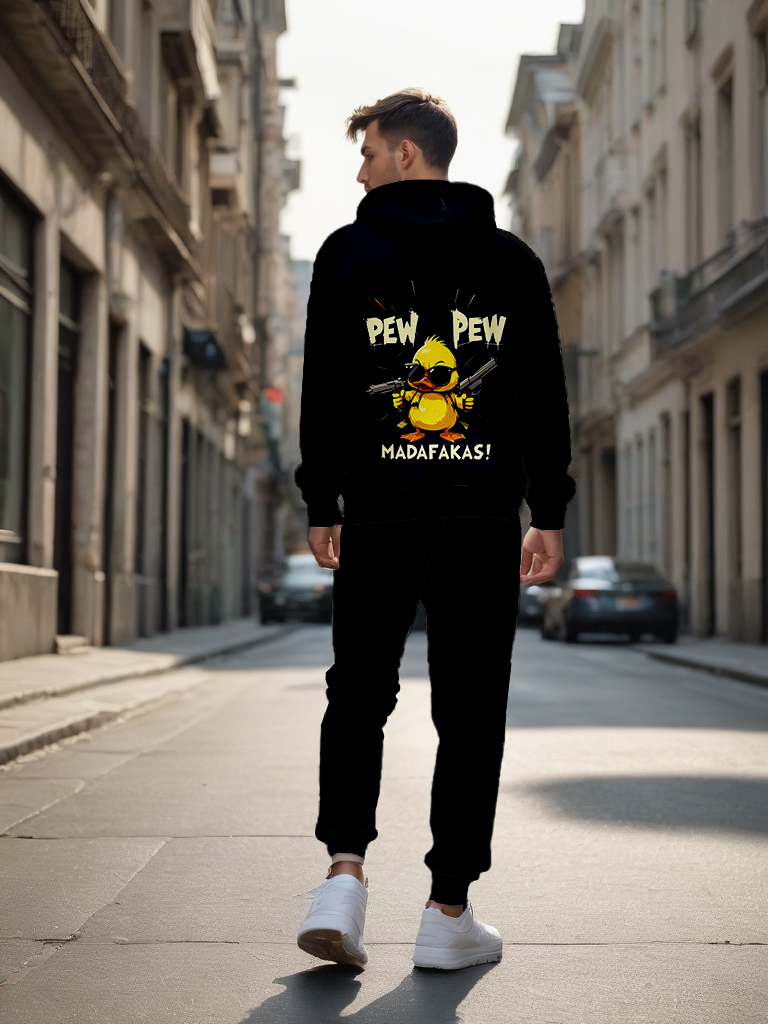 Men's Ankle-Length Knitted Hoodie Casual Outdoor Polyester Print Long Sleeve T-Shirt Adjustable Drawstring Hood Autumn Wear - LMWY00180