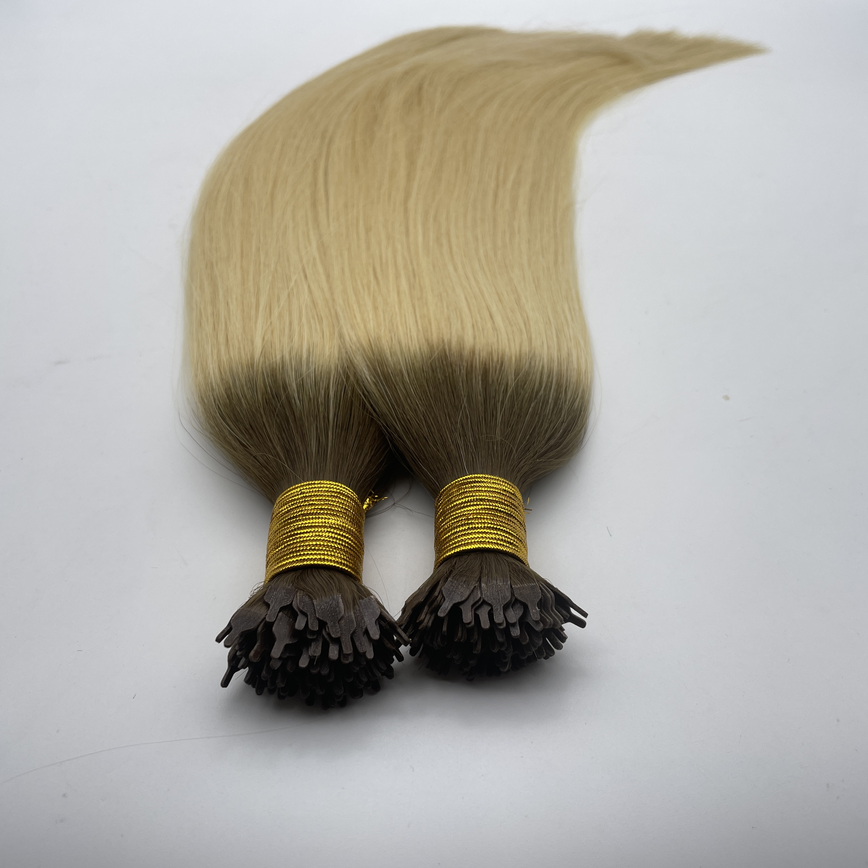 Y-Tip Extensions Virgin Keratin Remy Hair Weft Single Chinese Hair Weft Raw Keratin Hair