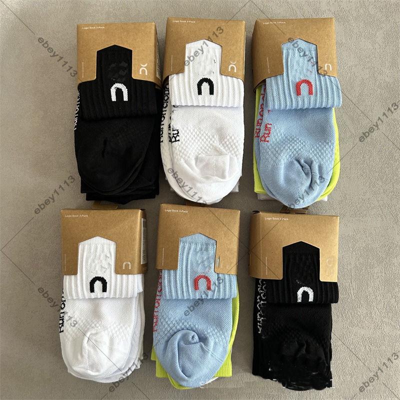 mens socks sports socks onclond printed solid color classic middle socks running sock outdoor