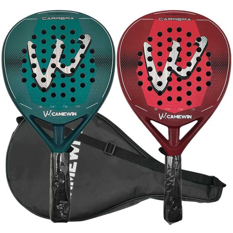 The new Padel racket Paddle racket 00 carbon fiber EVA elastic memory foam core Tennis racket Carbon fiber padel racket Gift W251021