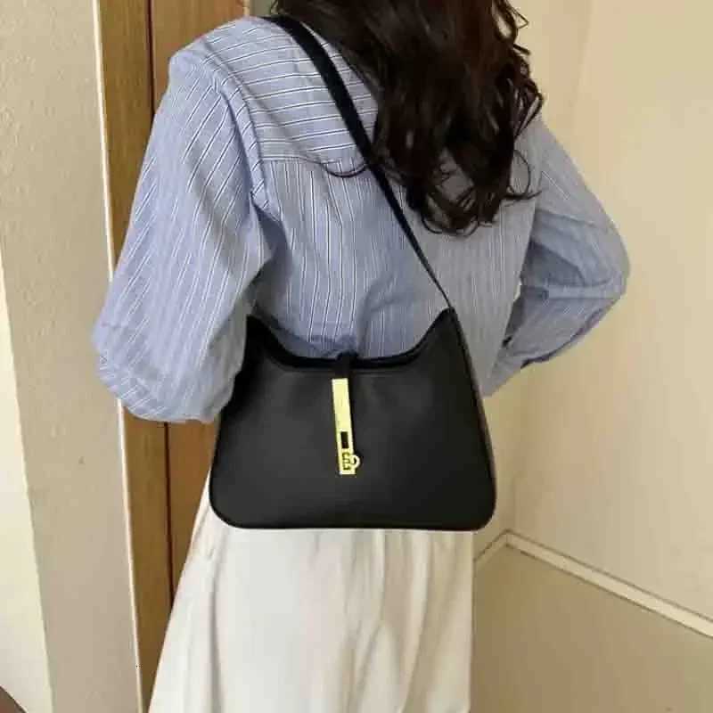 Womens Bags Luxury PU Leather Shoulder Bag for Women Casual Solid Color Design Handbags Brand Purse 2025 Fashion Shopper ClutchXJ251021