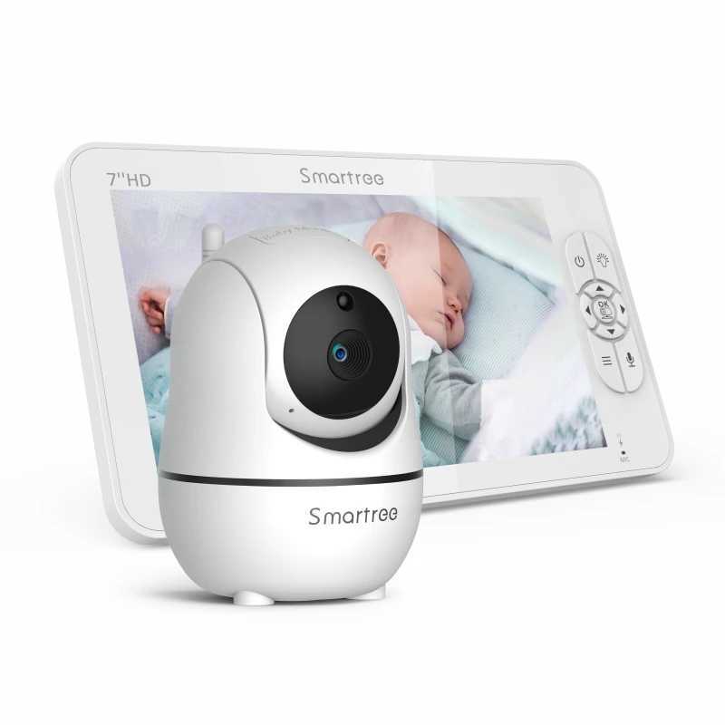 7 Video Baby Monitor 720P HD Display IPS Support 2 HDCams 24Hour Battery Life 1000ft Range Split mode J251121