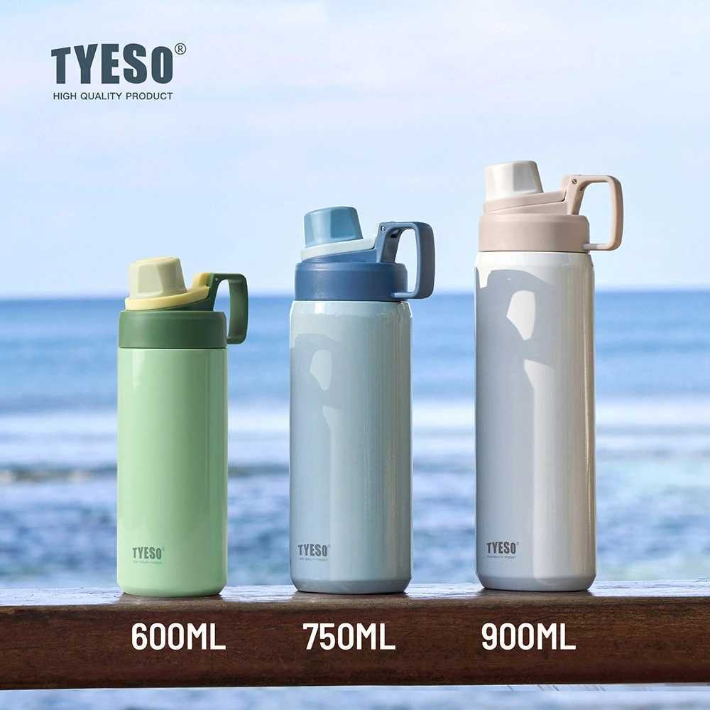 To 900ML Insated LeakProof Portable Fitness Flask for Outdoor Workouts Travel Vacuum Flasks Drinkware Sports Water Bottle Y251021