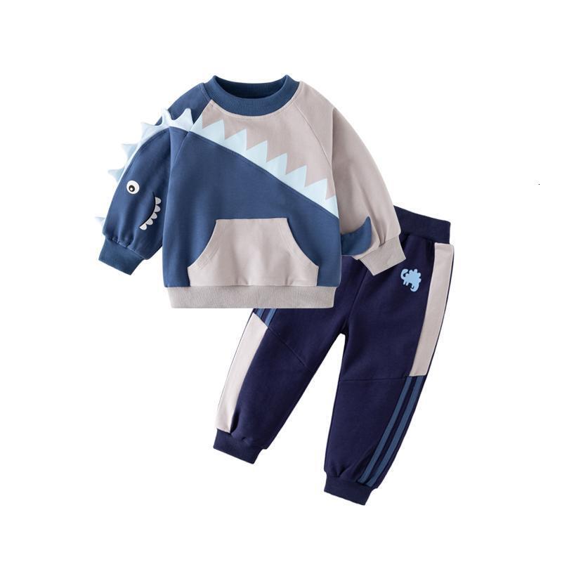 New hot selling designer boys' sportswear round neck long sleeved European and American style children's fashion style