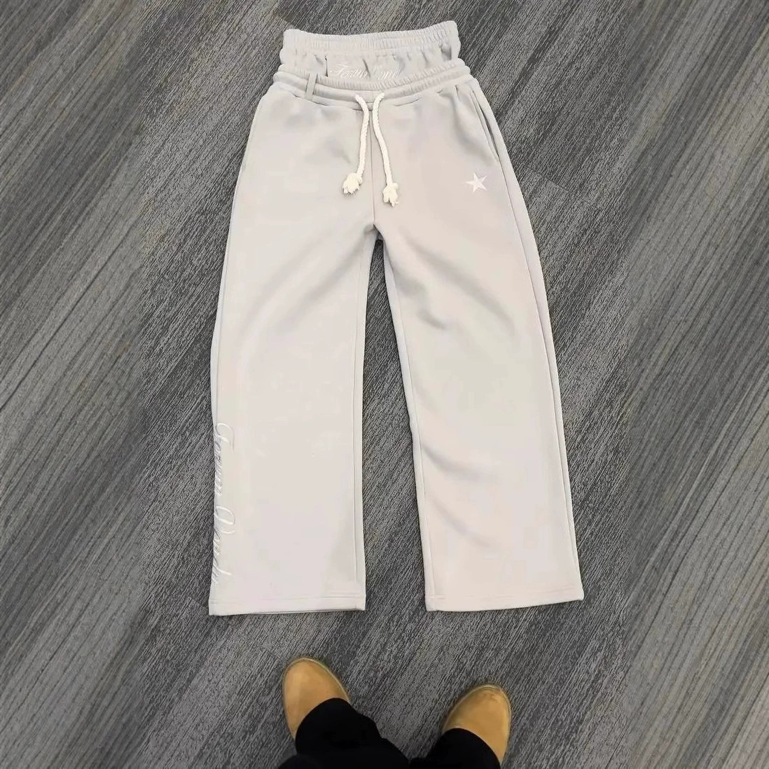 Men's Pants Fashion Casual Loose Wide Leg Women Y2k Korean Version Of Streetwear Goth Harajuku Couple Retro Baggy Sweatpants