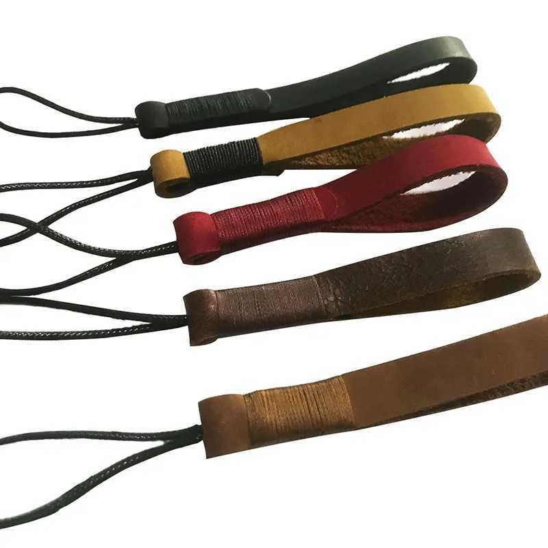 Genuine Leather Keychains first layer Cowhide Weave Lanyard Keyring Men Women Car Key Holder Auto Keyring Accessories Gifts W251021