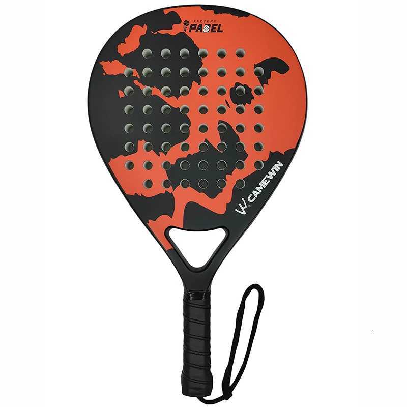CAMEWIN Thickened Padel racket Paddle racket 00 Carbon fiber EVA elastic memory foam core Carbon fiber Beach tennis rackets W251021