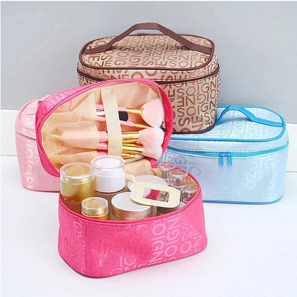 Storage Organizer Makeup Bag Convenient Large Capacity Makeup Accessory Cosmetic Pouch Waterproof Travel Cosmetic Bag HomeW251021