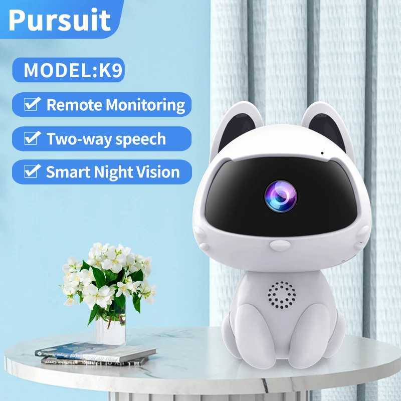 WiFi Surveillance Camera Indoor Home Security Baby Monitor V380 HD Smart Cat Wireless Camera Automatic Tracking Twoway Audio J251121