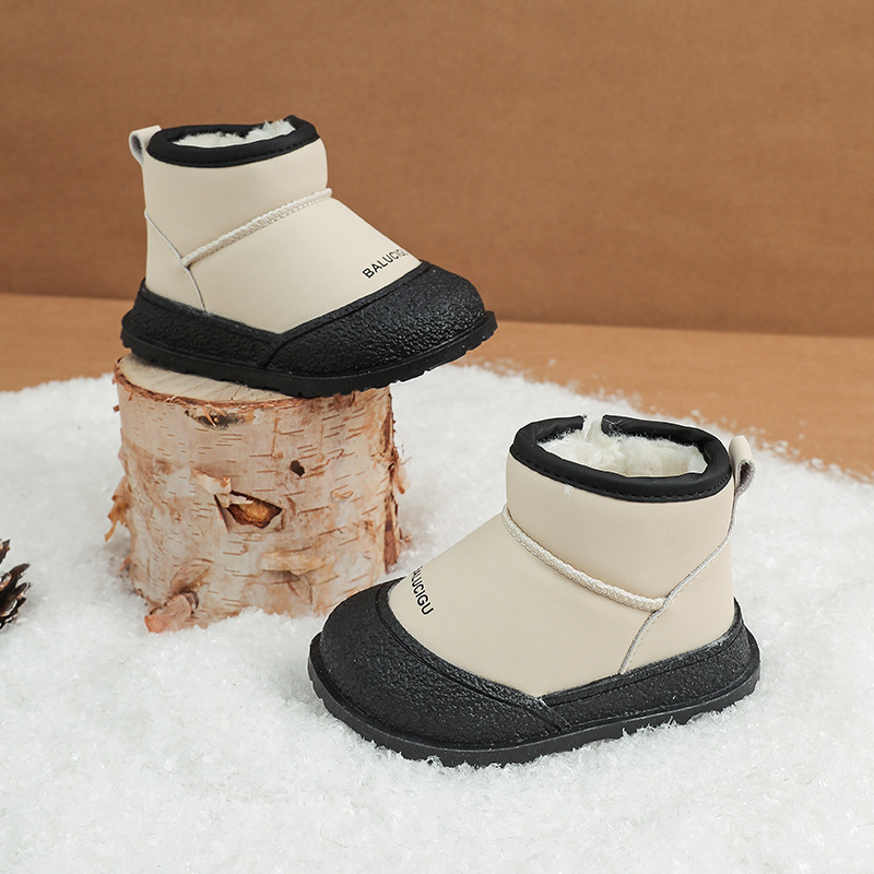 Toddler Infant Snow Boots for Kids Warm Plush Boots Girls Cotton Boots Boys Cutefeet Children Ankle Boots Shoes Sizes 15 - 30 C1190