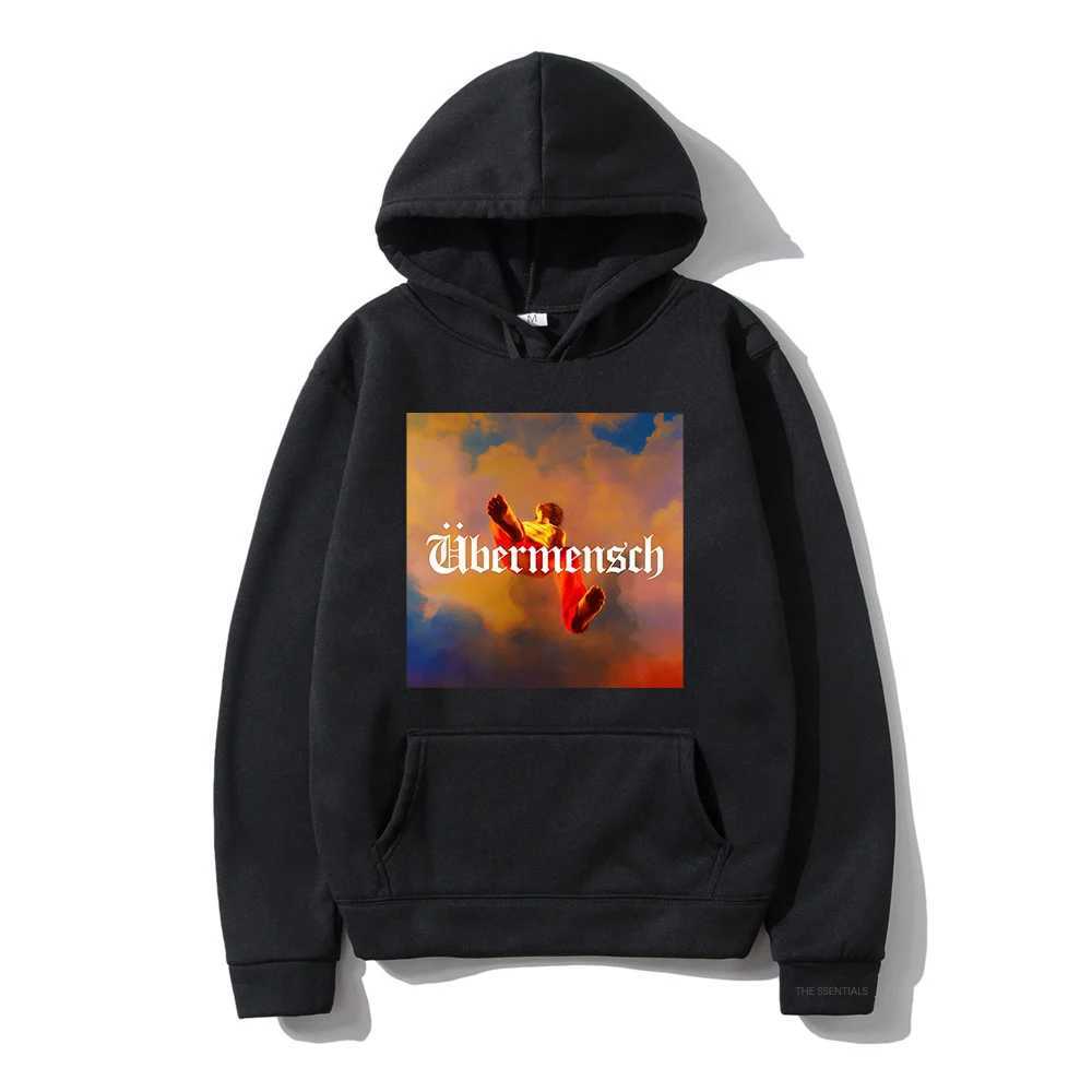 GDragons bermensch Hoodie 2025 New Album Menwomen Hoodies Harajuku Aesthetic Winter Clothes Pullover Sweatshirt Vintage J251021