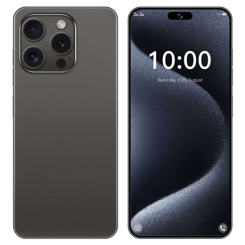 New I Promax Phone Inch Brushed Edge Frame Smartphone G