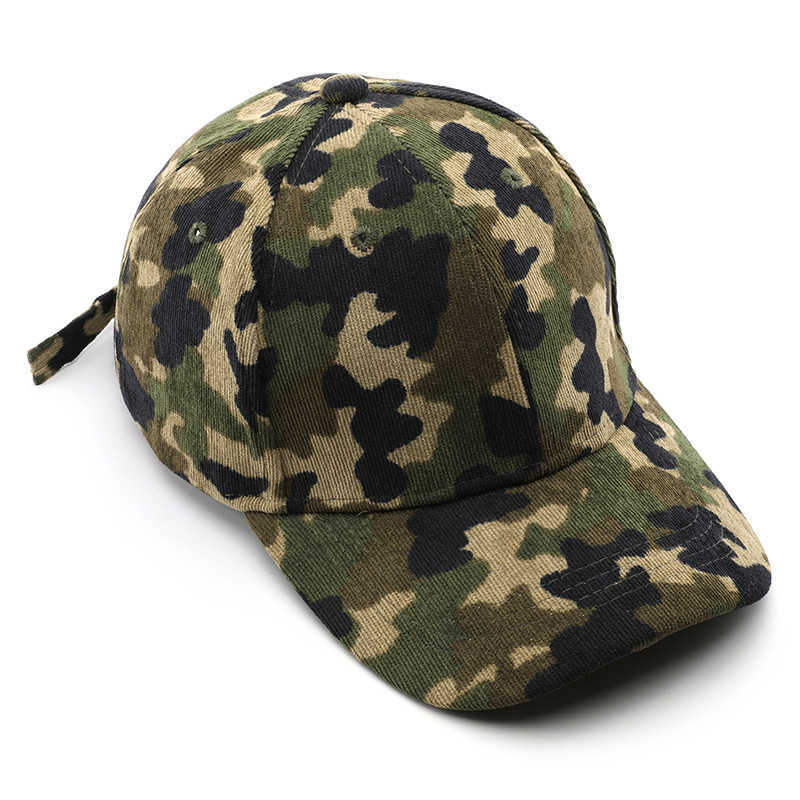 Hat Women Camouflage Light Board Corduroy Peaked Cap Outdoor Sports Men Travel Sunscreen Sunshade Sun Hat Baseball Cap H251020