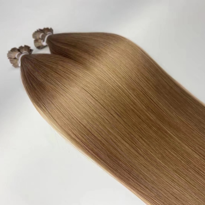 100 Percent Russian Wholesale Remy Nano Tip Human Natural Curly Hair Nano Ring Hair Extensions