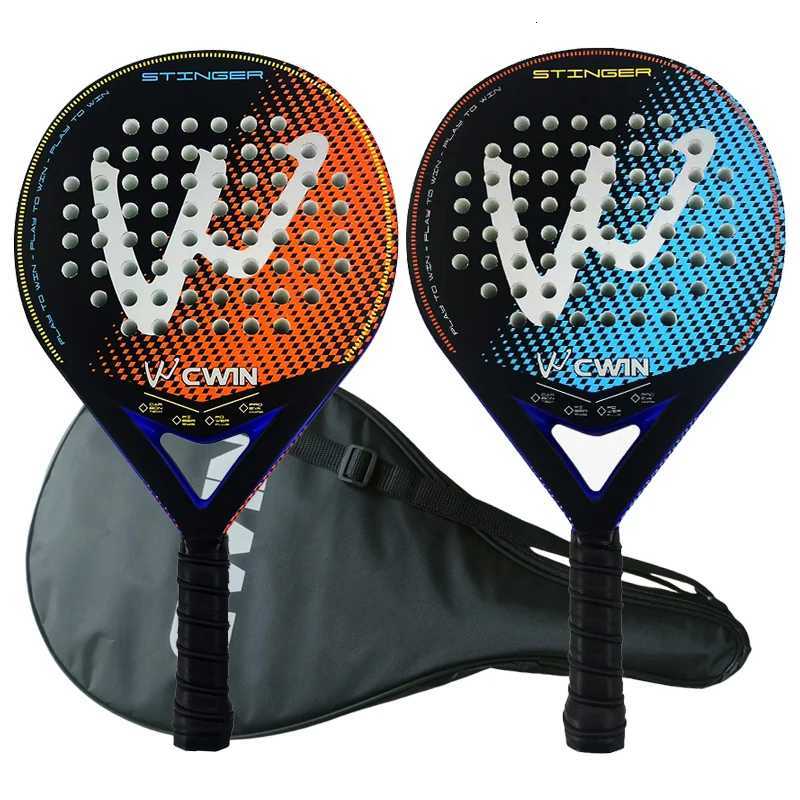 The new Padel racket Paddle racket 50 carbon fiber EVA elastic memory foam core Tennis racket Carbon fiber padel racket Gift W251021