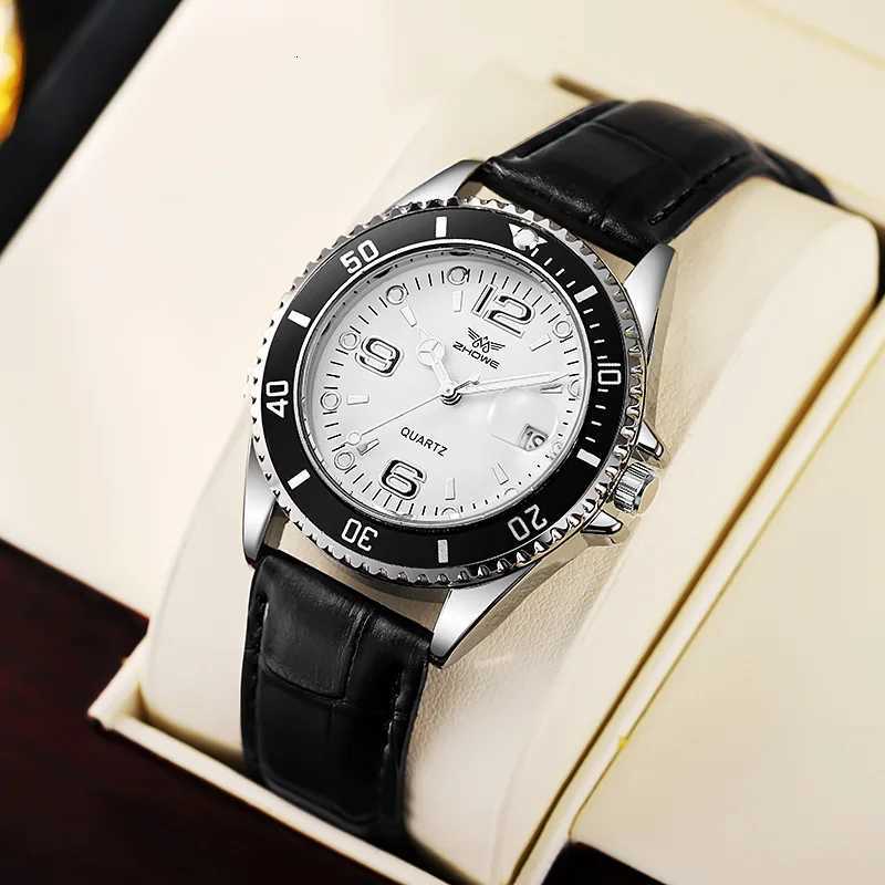 Fashion Calendar Men Busin es Leather Str Quartz Wrist for Male Clock Reloj Hombre without boxXJ251021