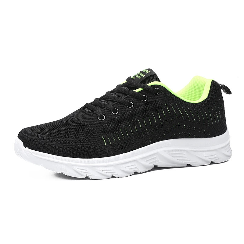 Spring and summer lightweight flat shoes breathable fashionable and casual sports shoes mens plussize running shoes 251017