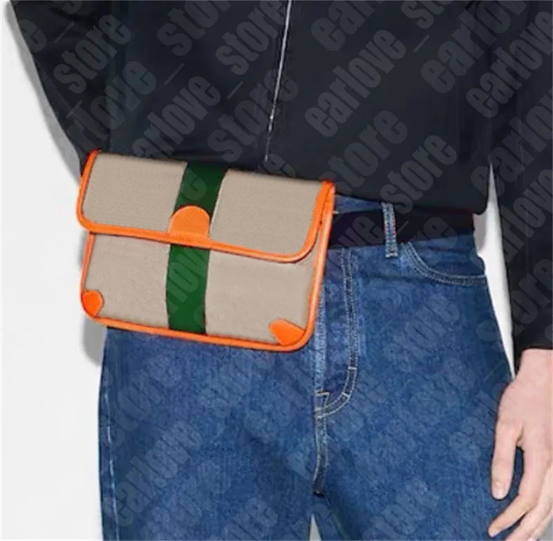 Designer Bumbag Men Luxury Belt Bags Cross Body Chestbag Women Summer Light Green Waist Fanny Packs Man Designers Bum Bag Crossbody