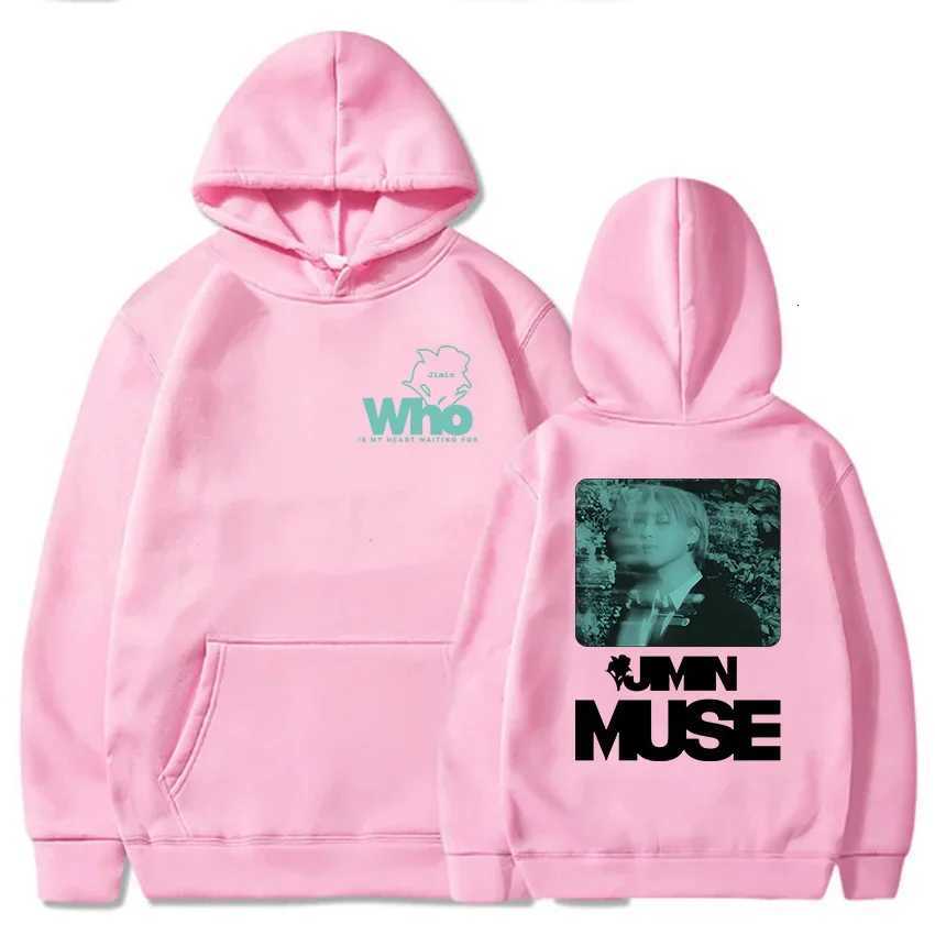 Jimin Muse is my favorite hoodie member Korean sweatshirt graphic winter mens casual hoodie streetwear W251021