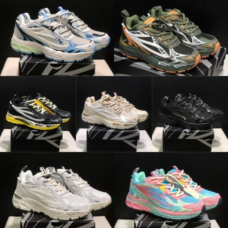 High-quality brand designer series casual sneakers, off-white sneakers, women's mixed-color flat sports shoes, men's vintage distressed sneakers. Sizes 36-45.