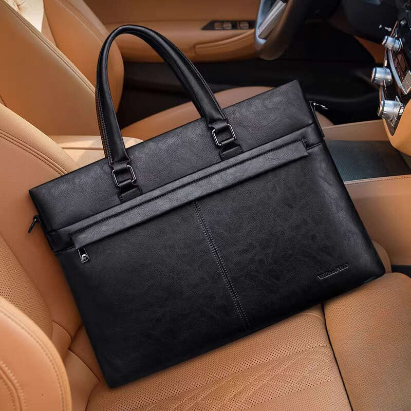 Luxury bag Men s Handbag Business Briefcase Office Computer Large Capacity Casual fashion Shoulder Crossbody Bag