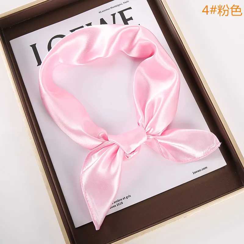 New Lightweight Small Fresh Tied Bag Ribbon Silk Tied Hair Decorative Letters Floral Hair Belt Snood Scarf Women W251021