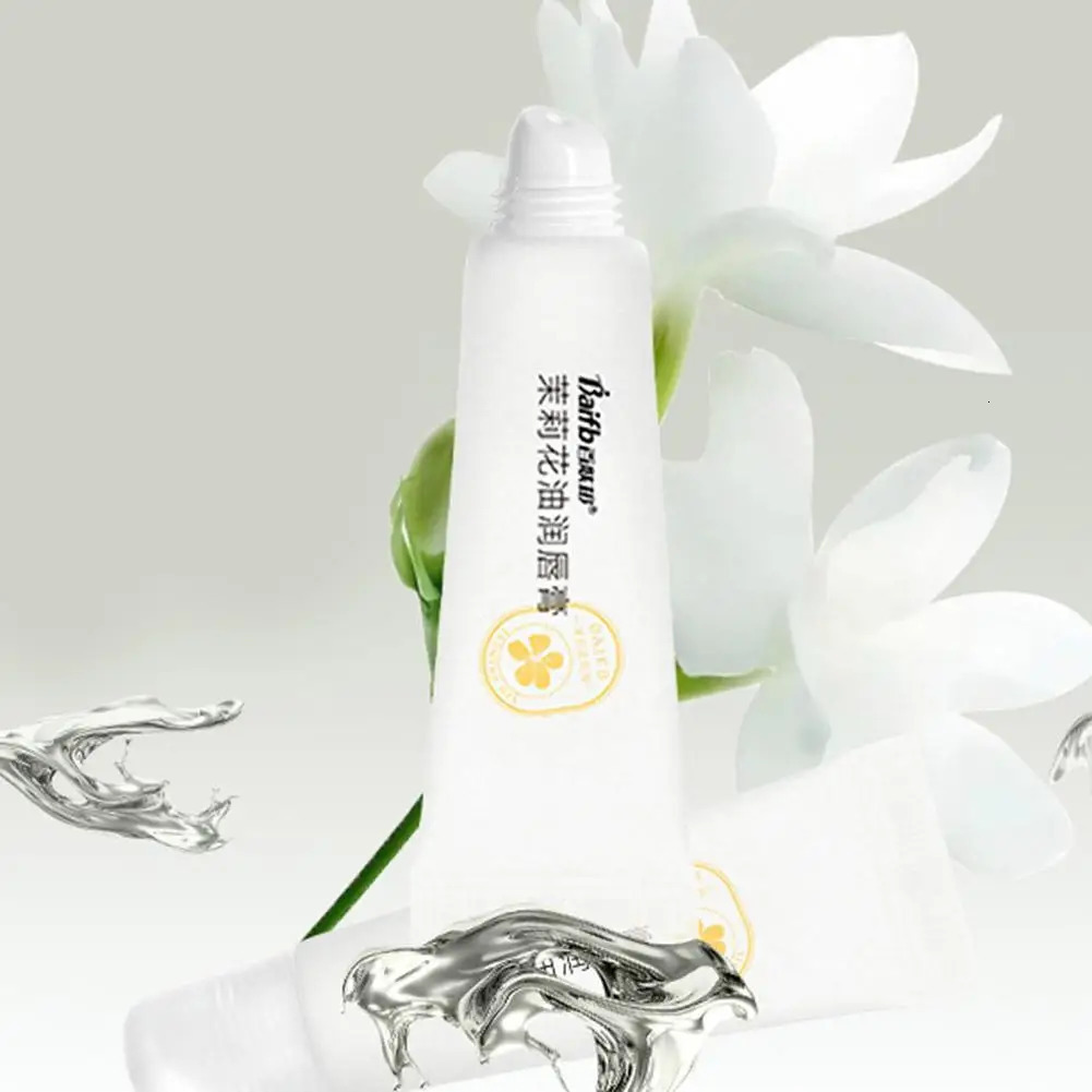 Jasmine Oil Lip Balm Moisturizing AntiDry Daily Lip CARE Hydrating Fade Fine Lines ColoRLess Gel Acid Lipstick 251018