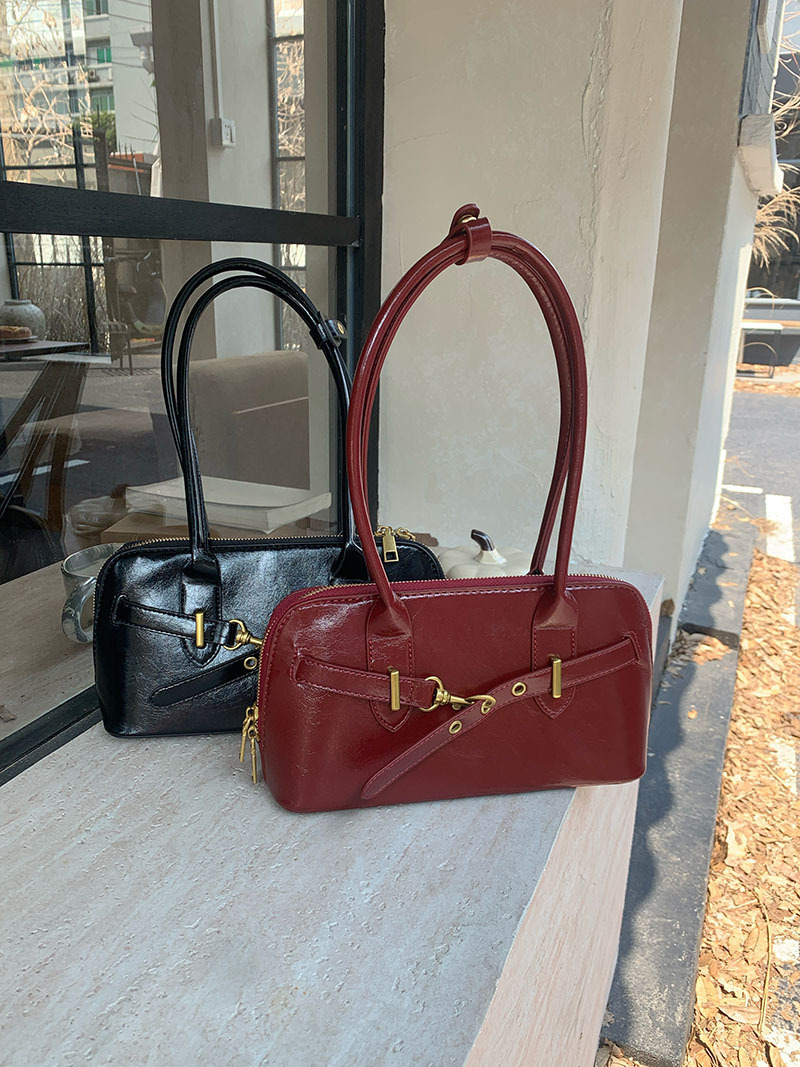 2025 New Women's Korean Ins Shoulder Bag In Stock - Handheld Underarm, Minimalist Designer Style Purse