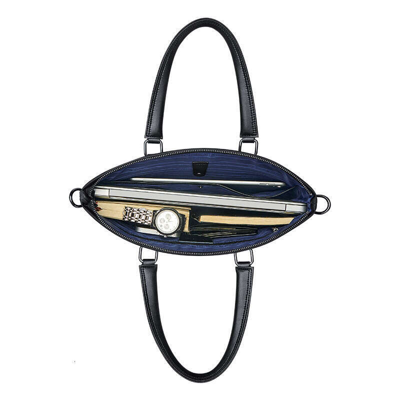 Luxury bag Crossbody Briefcase Men s Fashionable Versatile Business Laptop Bag
