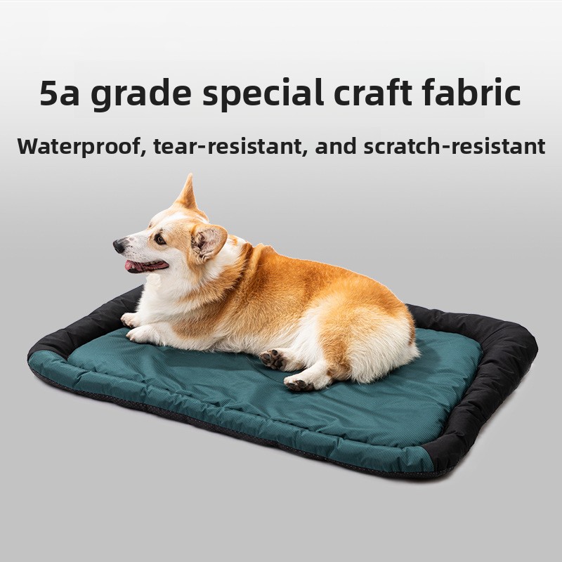 Pet Oxford Cloth Sofa Mat & Dog Bed Summer Cool Feeling Dog Mat, Large-Size Dog Cushion for Small Dogs Comfortable Pet Bed for Indoor Outdoor Use