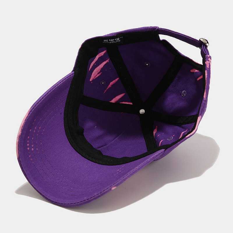 New Graffiti Cotton Baseball Cap Net Red Street Fashion Soft Top Cap Tide Adjustable Sun Hat H251020