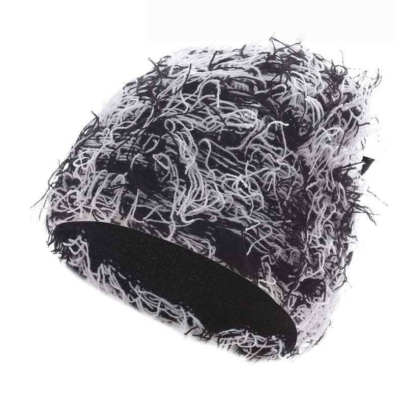 Short Knitted Hat Autumn Winter Warm Knitted Hat Hip Hop Street Round Top Hat Wholesale H251020