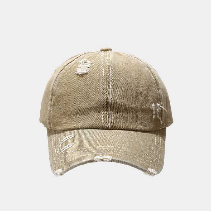 Baseball Cap Womens Large Head Circumference Adjustable Water Wash Duck Tongue Cap Outdoor Sports Cap H251020