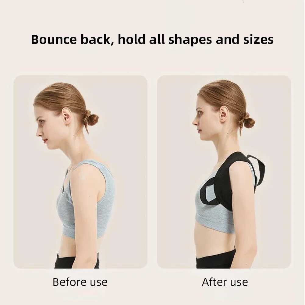 Posture Corrector for Women and Men Adjustable Back Brace Shoulder Posture Brace Back Straightener Posture Middle Upper Spine D251021