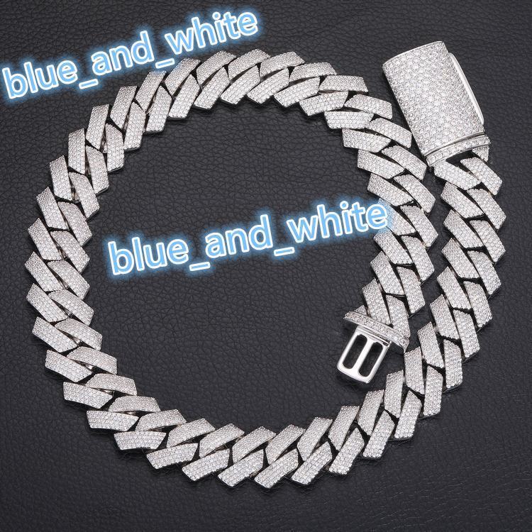 Hip Hop Mens 18Inch 10k 14k 18k Gold Lab Grown Diamond Heavy Iced Out Cuban Link Chain Necklace